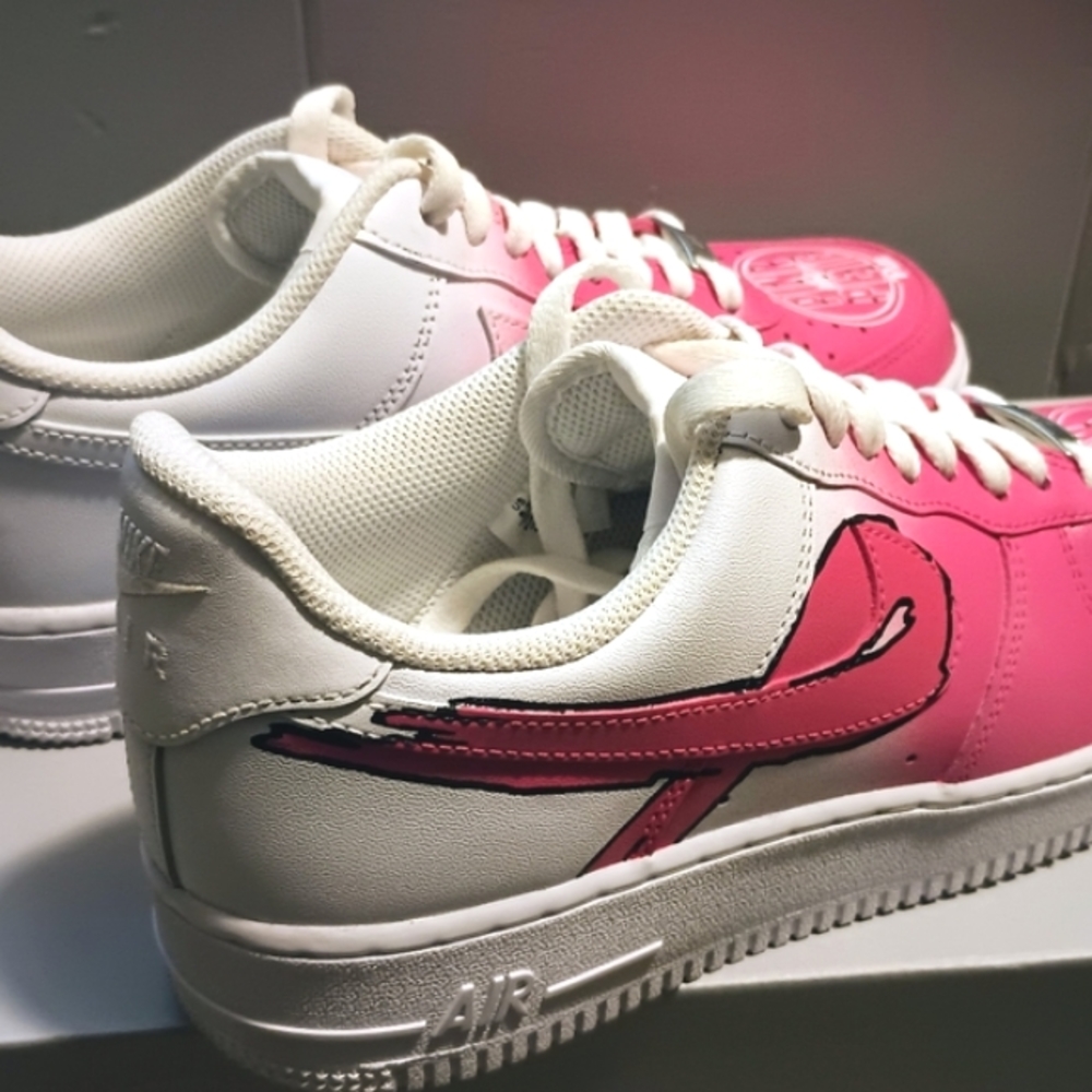 Nike Air Force One Kay Yow Custom
